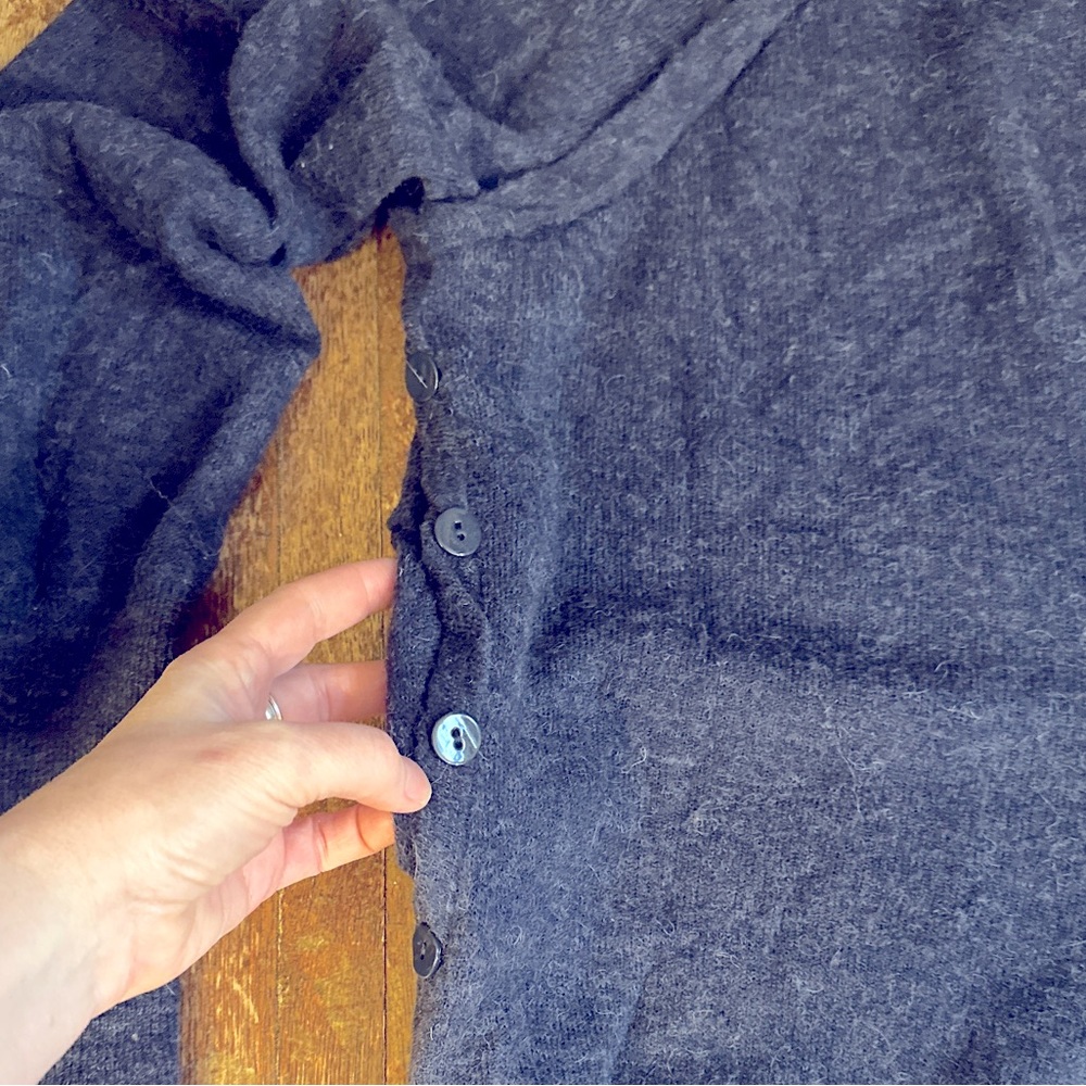 Wool/Alpaca Knit Top:Lilith of France 🇫🇷 - Picture 3 of 5